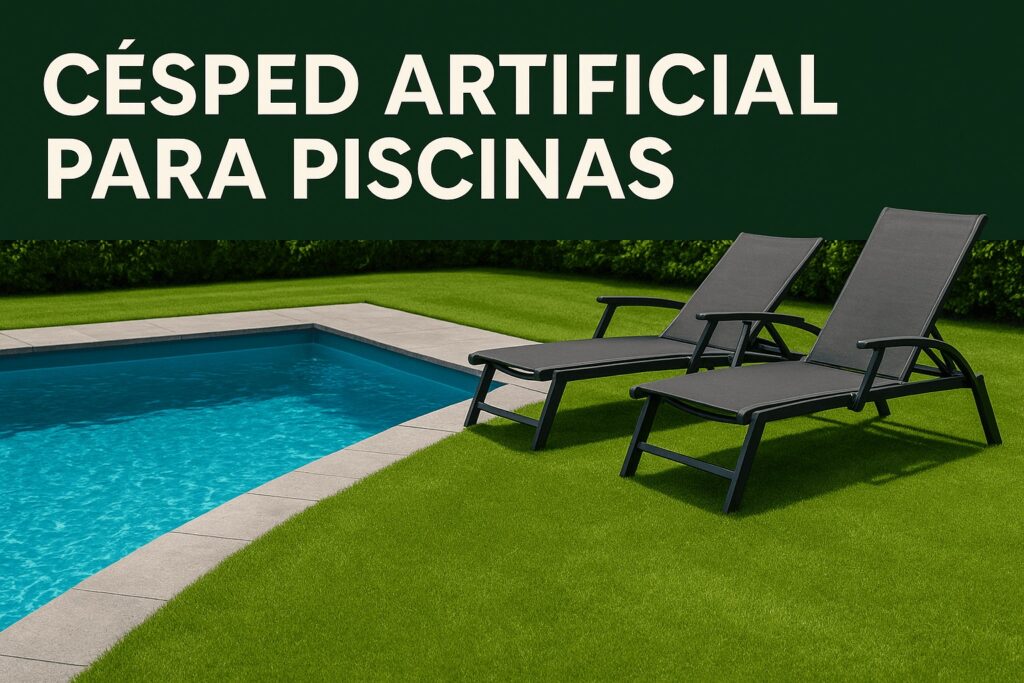 Césped Artificial para Piscinas